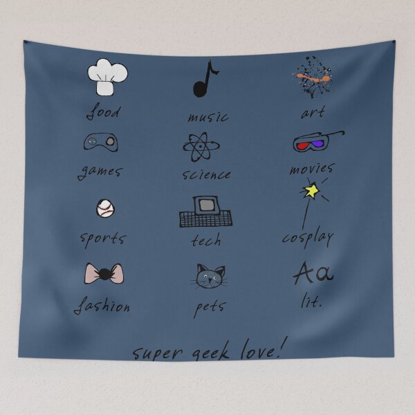 Item preview, geek love! blue designed and sold by gasponce.