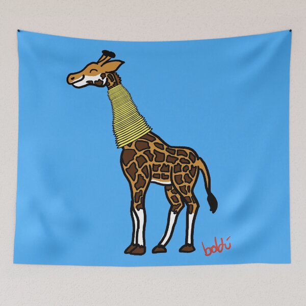 Item preview, African giraffe designed and sold by Xavierboldu.