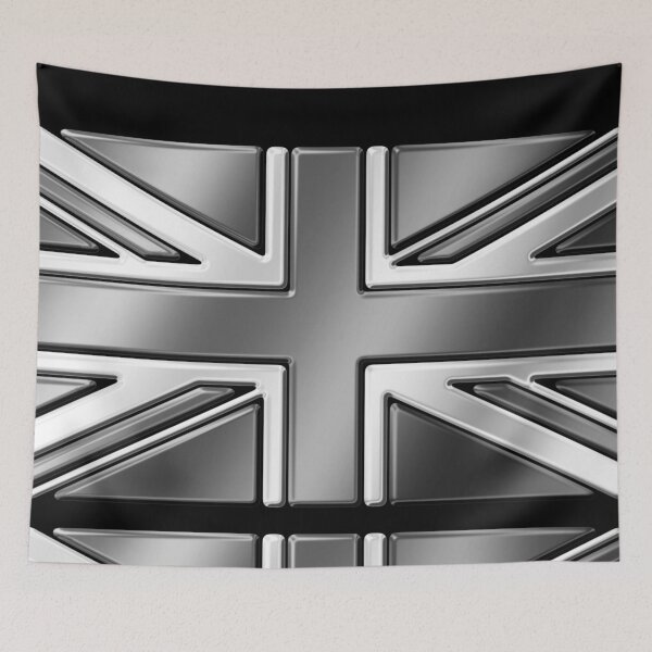 Item preview, British Union Jack Flag 2 - UK - Metallic - Steel designed and sold by Graphix.