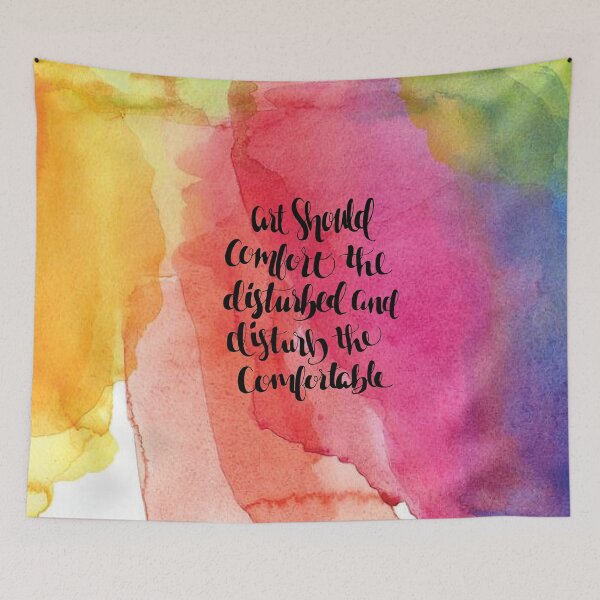 Item preview, Art Should Comfort The Disturbed And Disturb The Comfortable designed and sold by klthomas14.