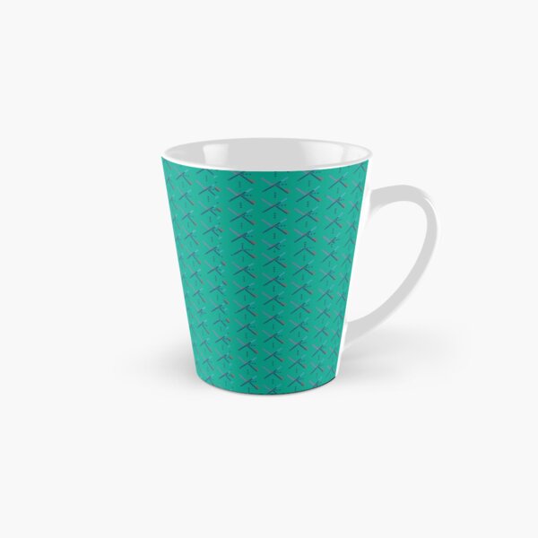 Portland Airport, PDX Carpet Pattern Art Tall Mug