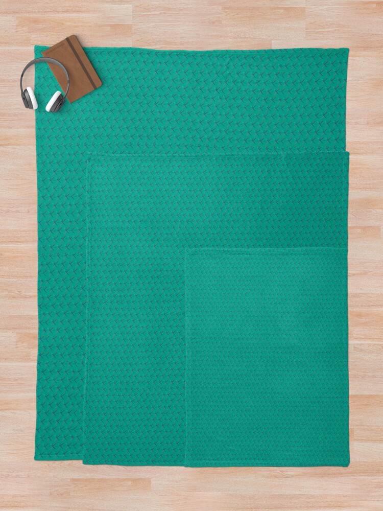 "Portland Airport, PDX Carpet Pattern Art" Throw Blanket for Sale by