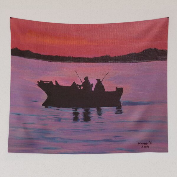 Item preview, Fishing in the sunset designed and sold by maggie326.
