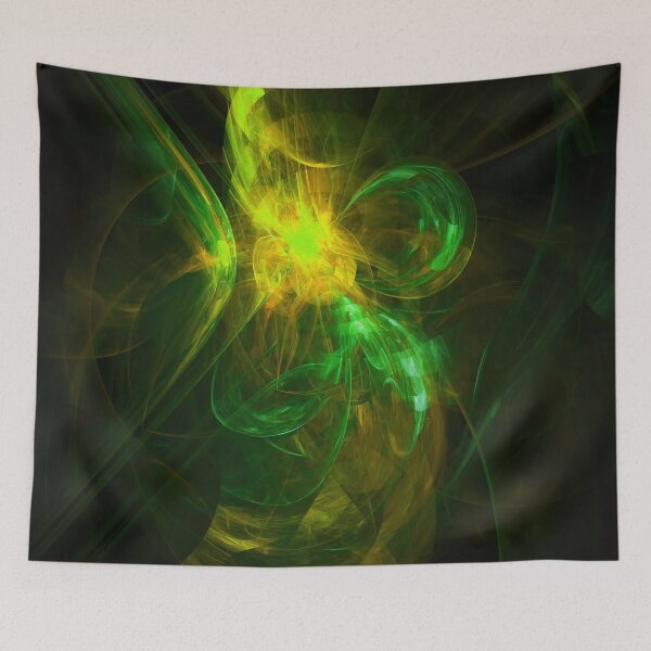 Item preview, Alien Code 3 Yellow Green designed and sold by TravelPhotoArt.