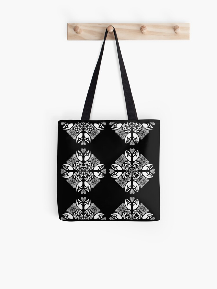 cute black tote bags