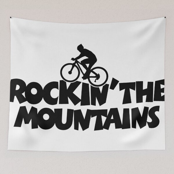 Item preview, Rockin the Mountains Biking designed and sold by theshirtshops.