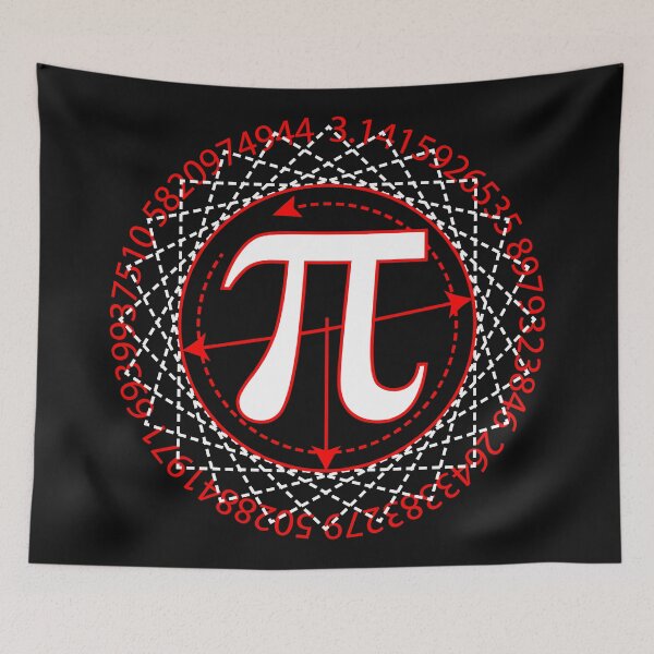 Item preview, Pi  Sign Drawing White designed and sold by SymbolGrafix.