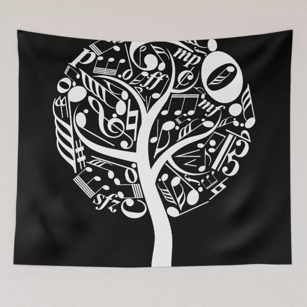 Item preview, Invert music tree designed and sold by adiosmillet.