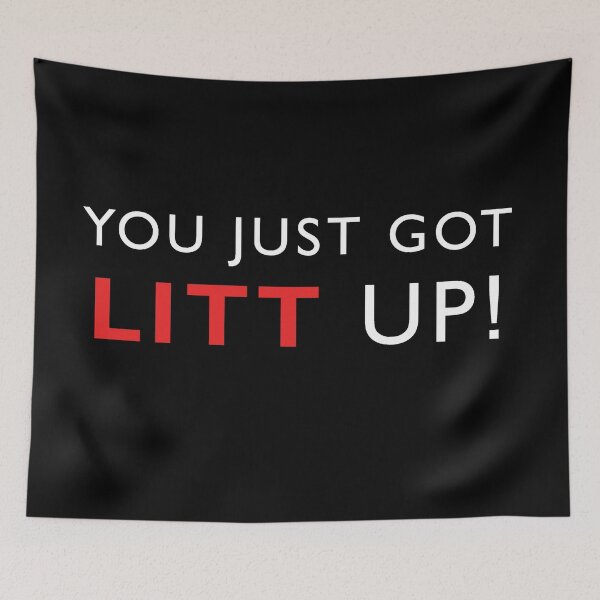 Item preview, You just got LITT UP! (white) designed and sold by poppyflower.