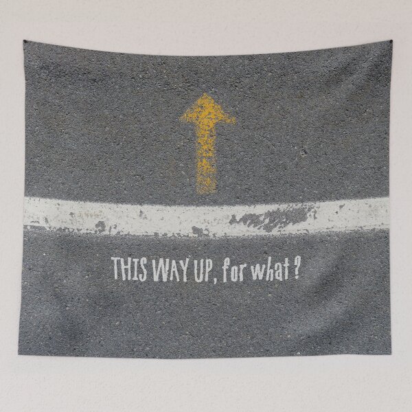 Item preview, Up Road - This Way Up, for what ? designed and sold by PopAlien.