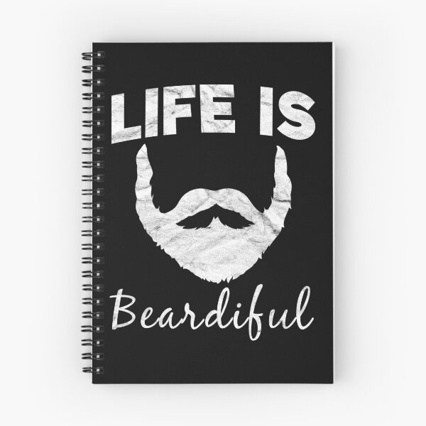 Item preview, Life Is Beardiful Funny Beard designed and sold by AlphaDist2.
