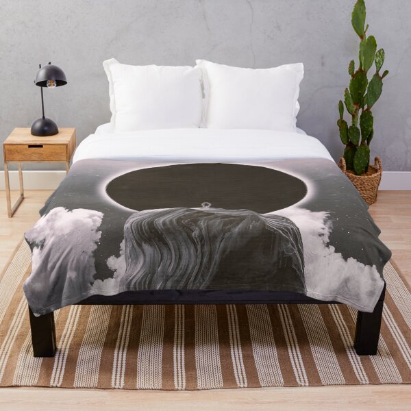 Now more than ever BW Throw Blanket
