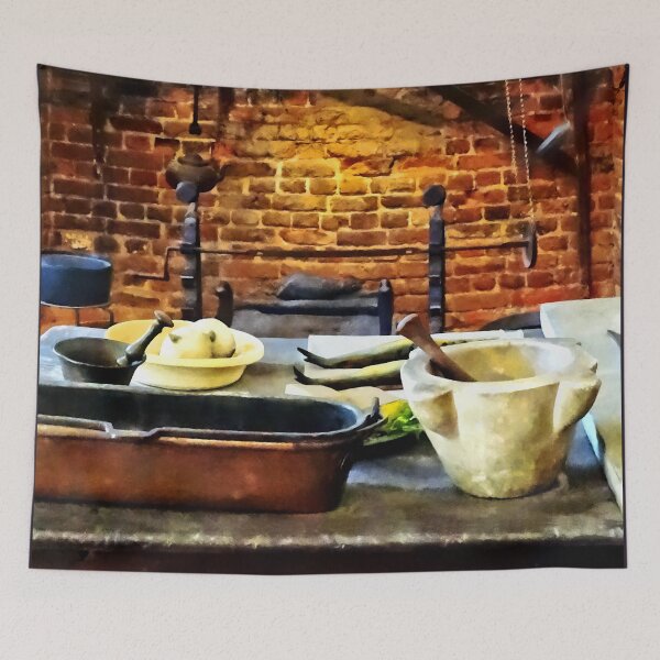 Item preview, Mortar and Pestles in Colonial Kitchen designed and sold by Susan Savad.