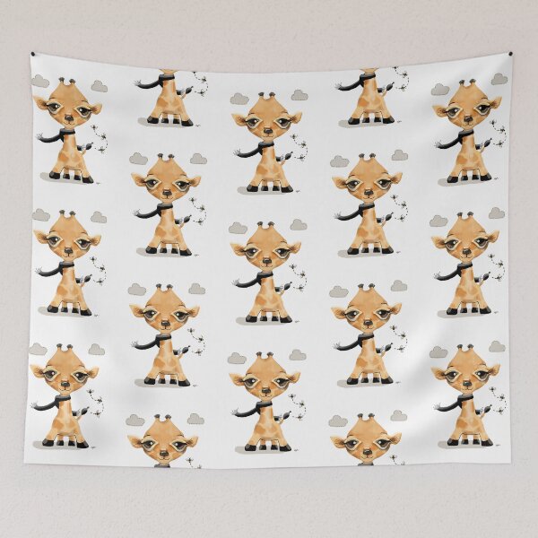 Item preview, Cute Safari Giraffe with Scarf designed and sold by Karin Taylor.