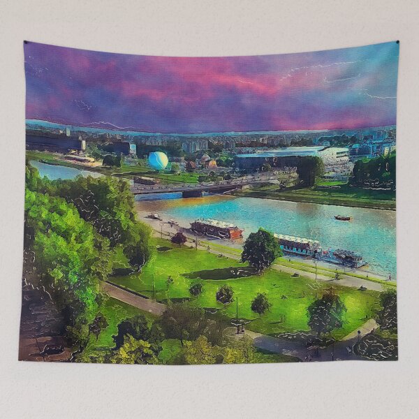 Item preview, Krakow panorame designed and sold by JBJart.
