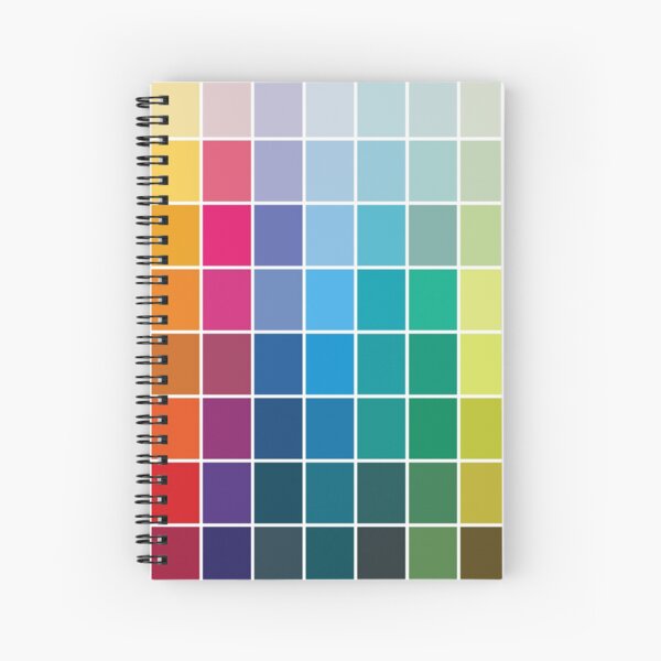 Colorful Soul - All colors together Spiral Notebook