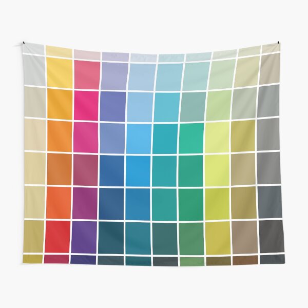 Colorful Soul - All colors together Tapestry