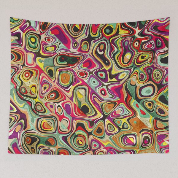 Item preview, Colorful Abstract Shapes designed and sold by Phil Perkins.