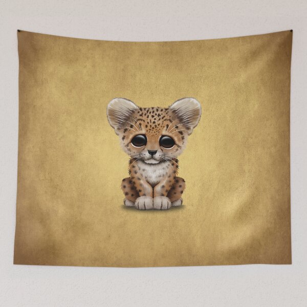 Item preview, Cute Baby Leopard Cub  designed and sold by JeffBartels.