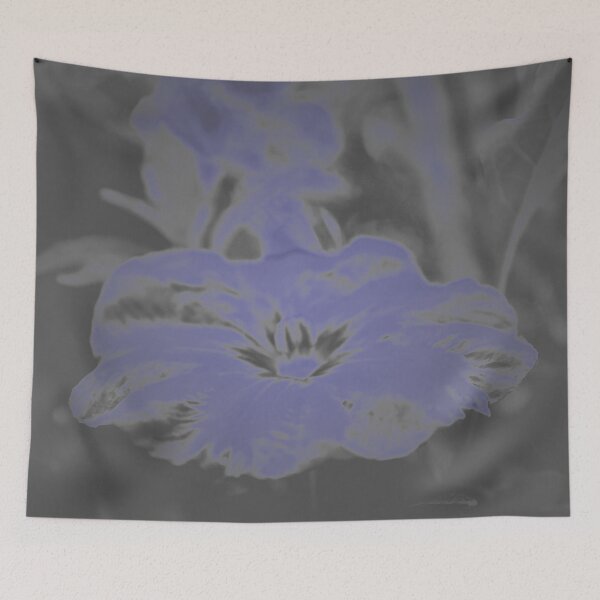 Item preview, Bloom in Neon Blue designed and sold by charmarose.