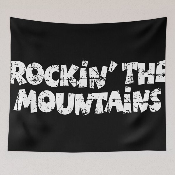Item preview, Rockin' the Mountains Vintage White designed and sold by theshirtshops.