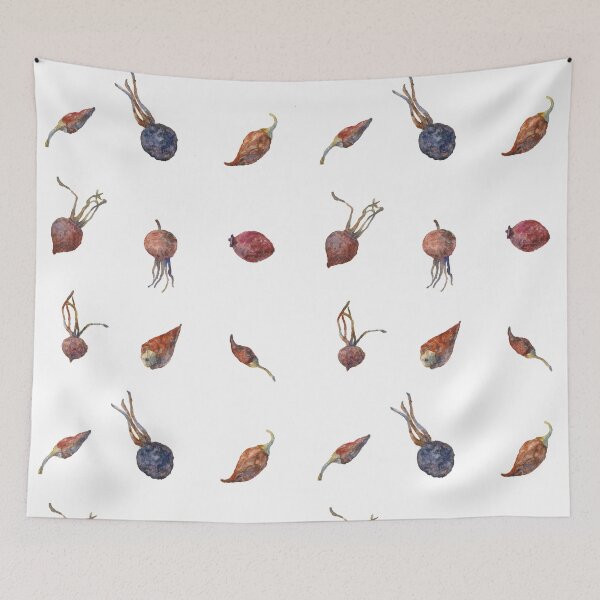 Item preview, Sun-dried rose hip and pepper designed and sold by Antonina Sotnikova.