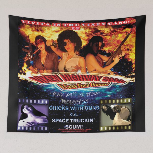 Item preview, 'Vixen Highway 2006: It Came from Uranus! (2010)'. - Movie Poster designed and sold by TexWatt.
