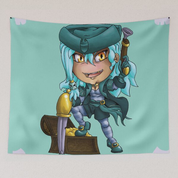 Item preview, Pirate Girl Chibi designed and sold by ianablakeman.