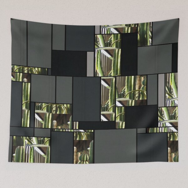 Item preview, Cactus Garden Art Rectangles 7 designed and sold by TravelPhotoArt.