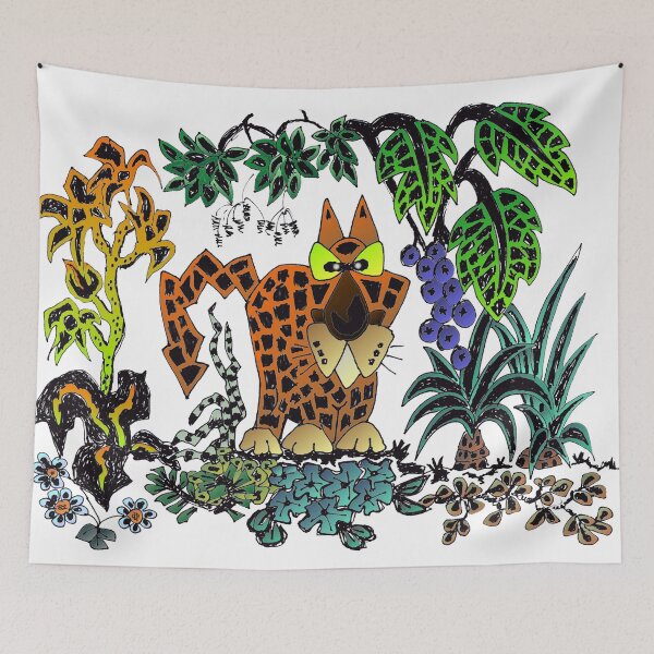 Item preview, Nosey jaguar designed and sold by cuprum.