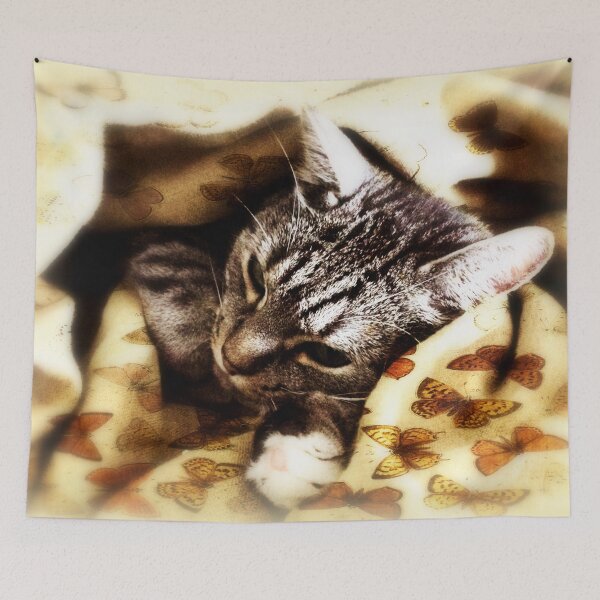 Item preview, small cat designed and sold by Krzyzanowski Art.