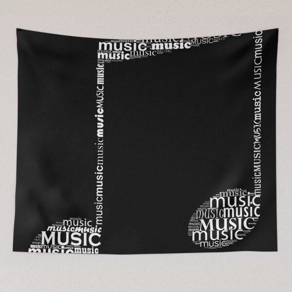 Item preview, Invert typographic music note designed and sold by adiosmillet.