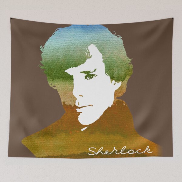 Item preview, BBC Sherlock Holmes Watercolor Art designed and sold by Alondra.