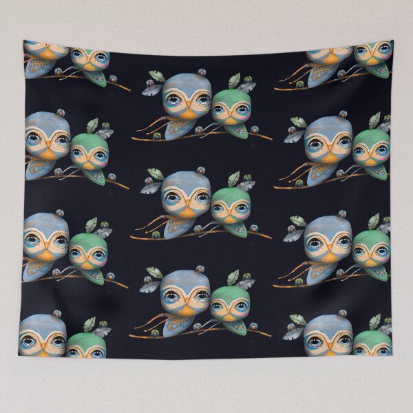Item preview, Teal and Jade Forest Friends designed and sold by Karin Taylor.