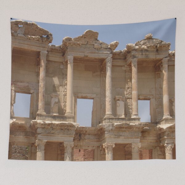 Item preview, Ephesus - Library Facade designed and sold by taiche.