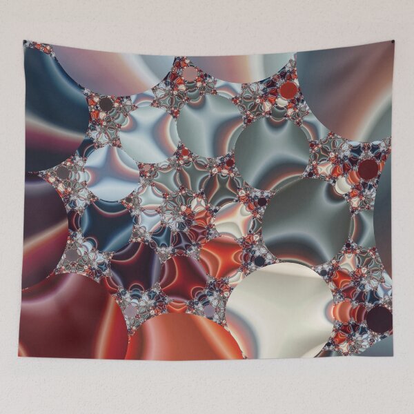 Item preview, Satin Spiral Fractal designed and sold by Kitty Bitty.