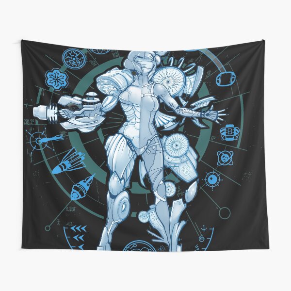PROJECT M - Blue Print Edition Tapestry