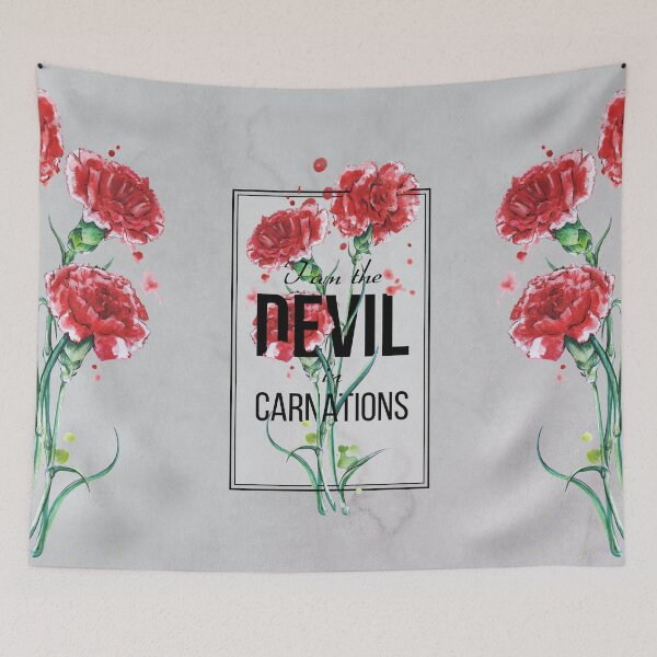 Item preview, The Devil in Carnations designed and sold by Barbora  Urbankova.