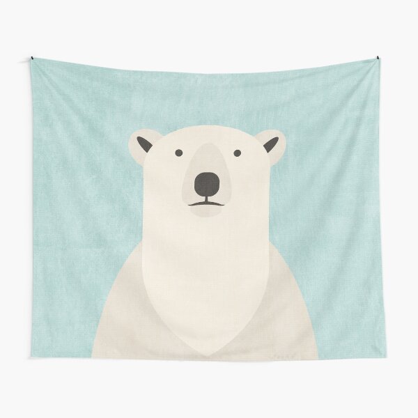 FAUNA / Eisbär Wandbehang