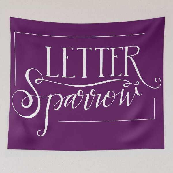 Item preview, Letter Sparrow Logo designed and sold by LetterSparrow.