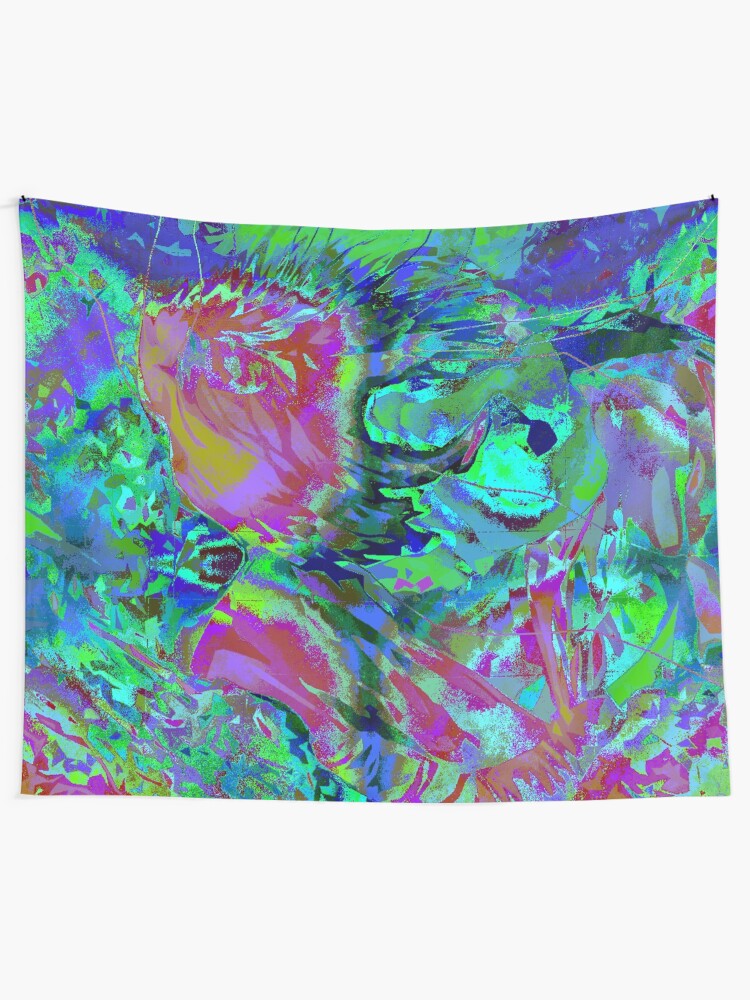 Alternate view of L'Homme Numérique - Boy 01 Tapestry