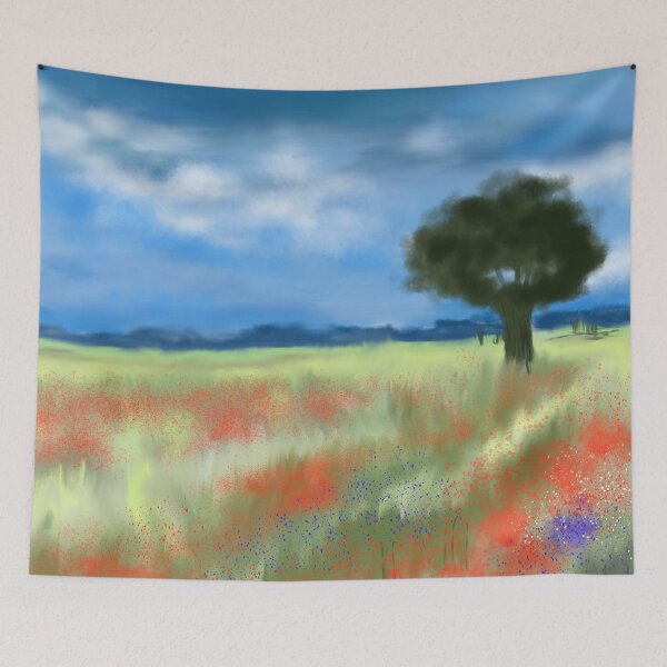 Item preview, Fields of Poppies designed and sold by Rasendyll.