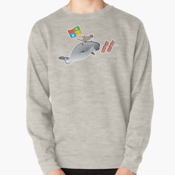 Ninjacat Narwhal Pullover Sweatshirt