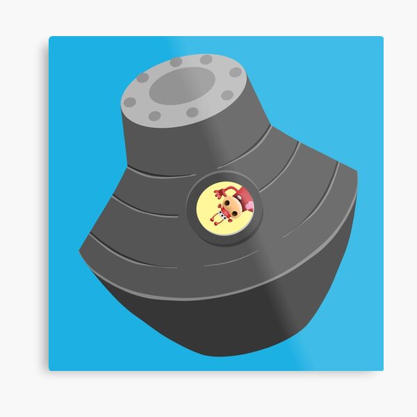 Space pod Metal Print