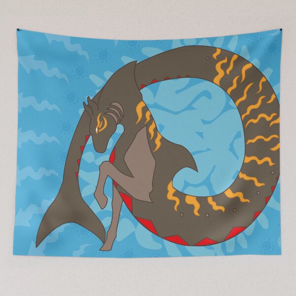 Item preview, Tiger shark Hippocampus designed and sold by DragonroseWorks.