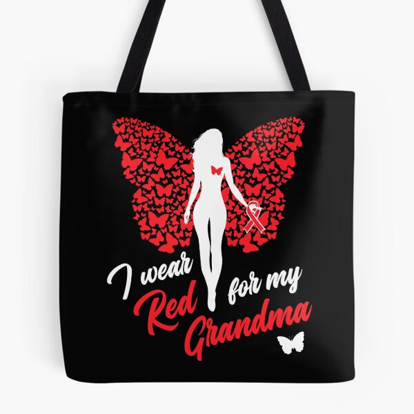 Item preview, I Wear Red For My Grandma Support Awareness designed and sold by ZNOVANNA.