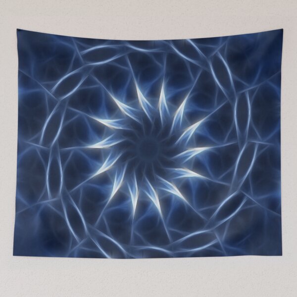 Item preview, Blue Kaleidoscope 10 designed and sold by TravelPhotoArt.