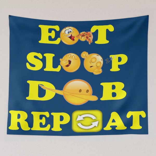 Item preview, Eat sleep DAB repeat designed and sold by Nathan26.