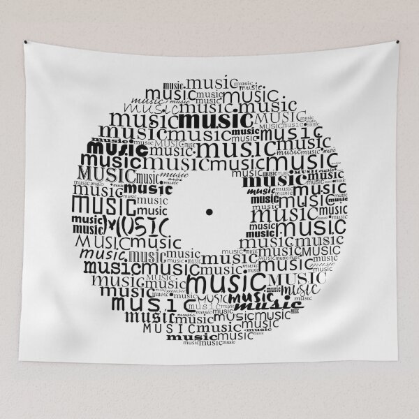 Artikelvorschau, Typografische Vinyl-Schallplatte entworfen und verkauft von adiosmillet.