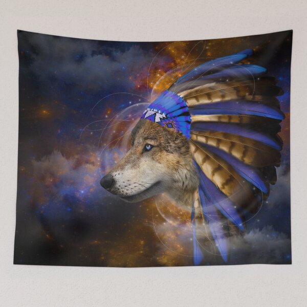 Item preview, Fight For What You Love (Chief of Dreams: Wolf)  designed and sold by soaringanchor.